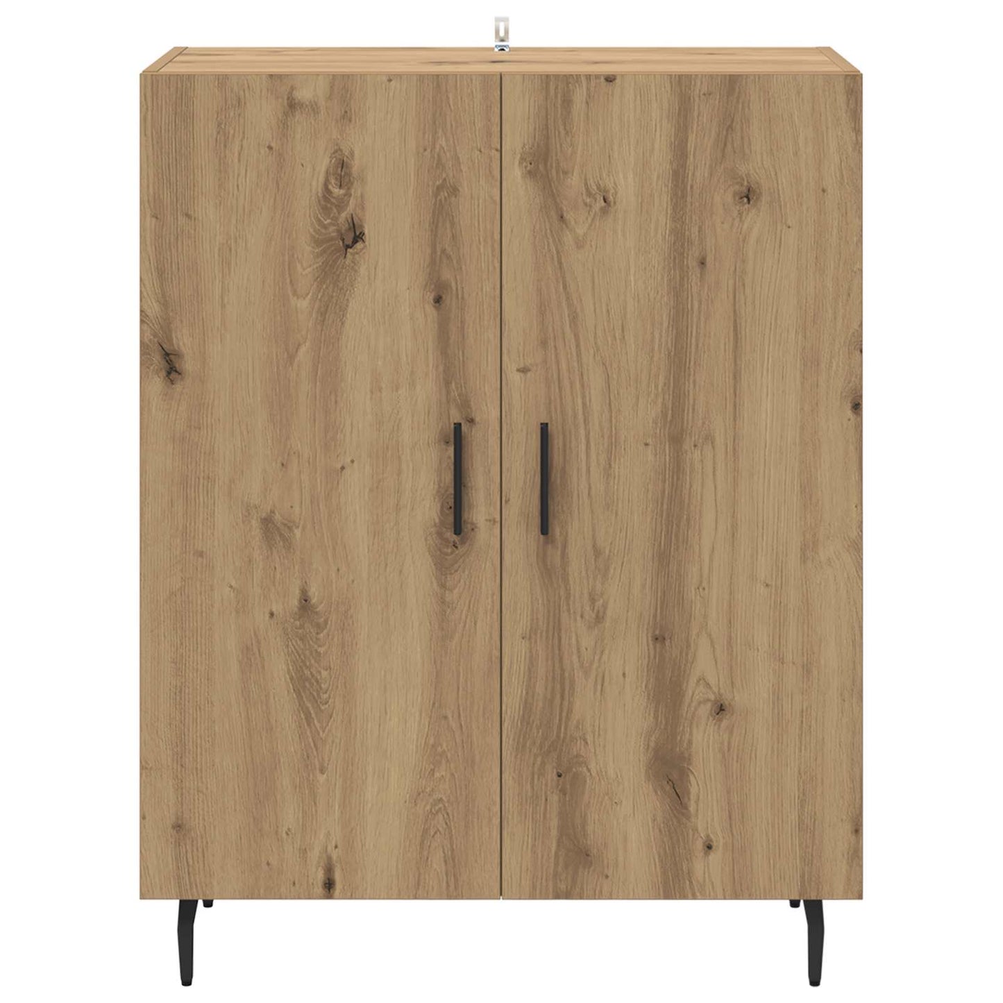 Dressoir Artisan Eiken 69,5 x 34 x 90 cm Bewerkt hout is nu te koop bij PeponiXL, paradijselijk wonen!