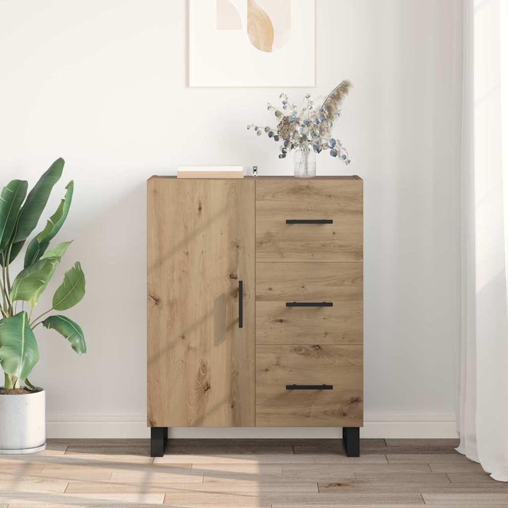 Dressoir met lade Artisan Eiken 69,5 x 34 x 90 cm is nu te koop bij PeponiXL, paradijselijk wonen!