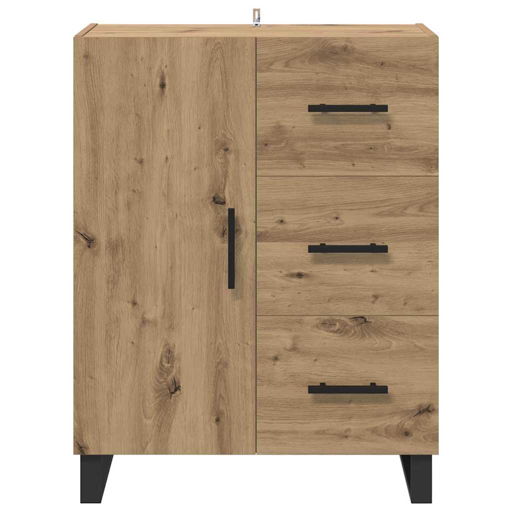 Dressoir met lade Artisan Eiken 69,5 x 34 x 90 cm is nu te koop bij PeponiXL, paradijselijk wonen!