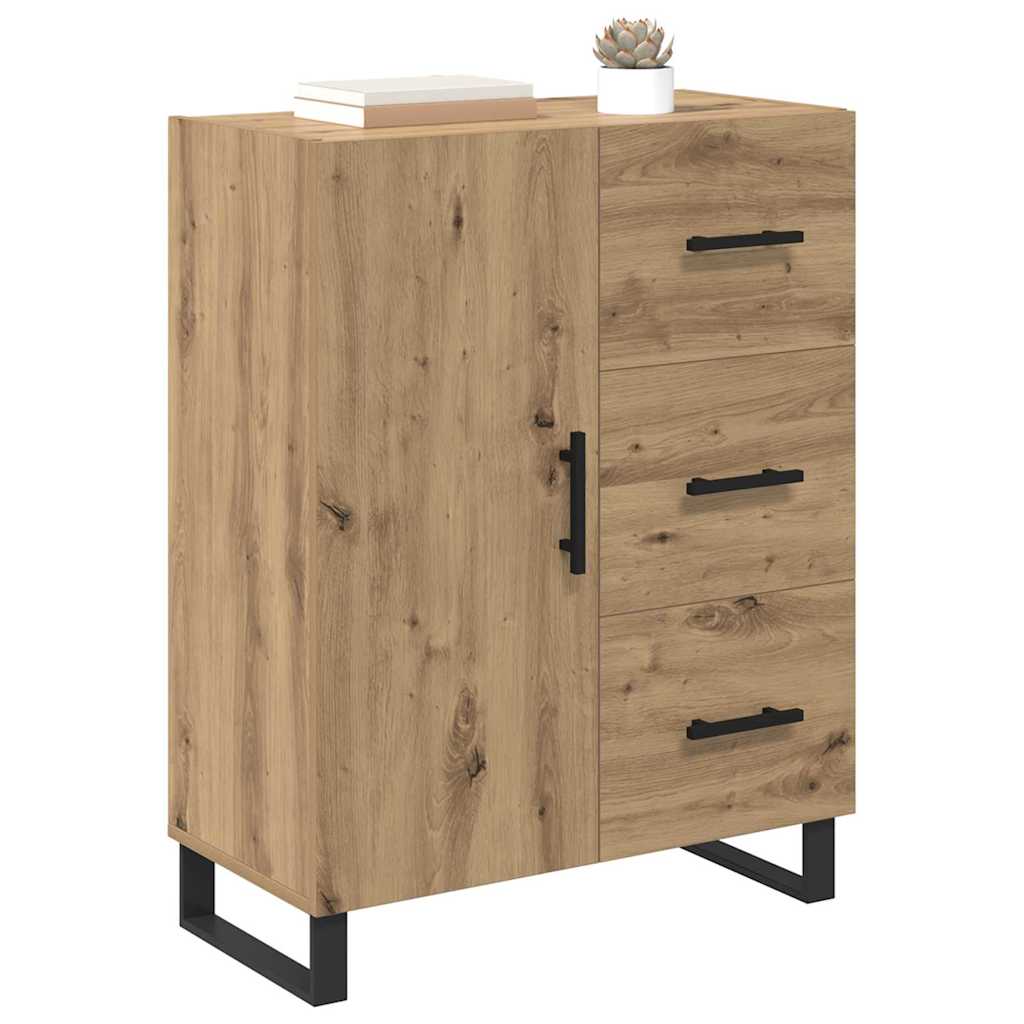 Dressoir met lade Artisan Eiken 69,5 x 34 x 90 cm is nu te koop bij PeponiXL, paradijselijk wonen!
