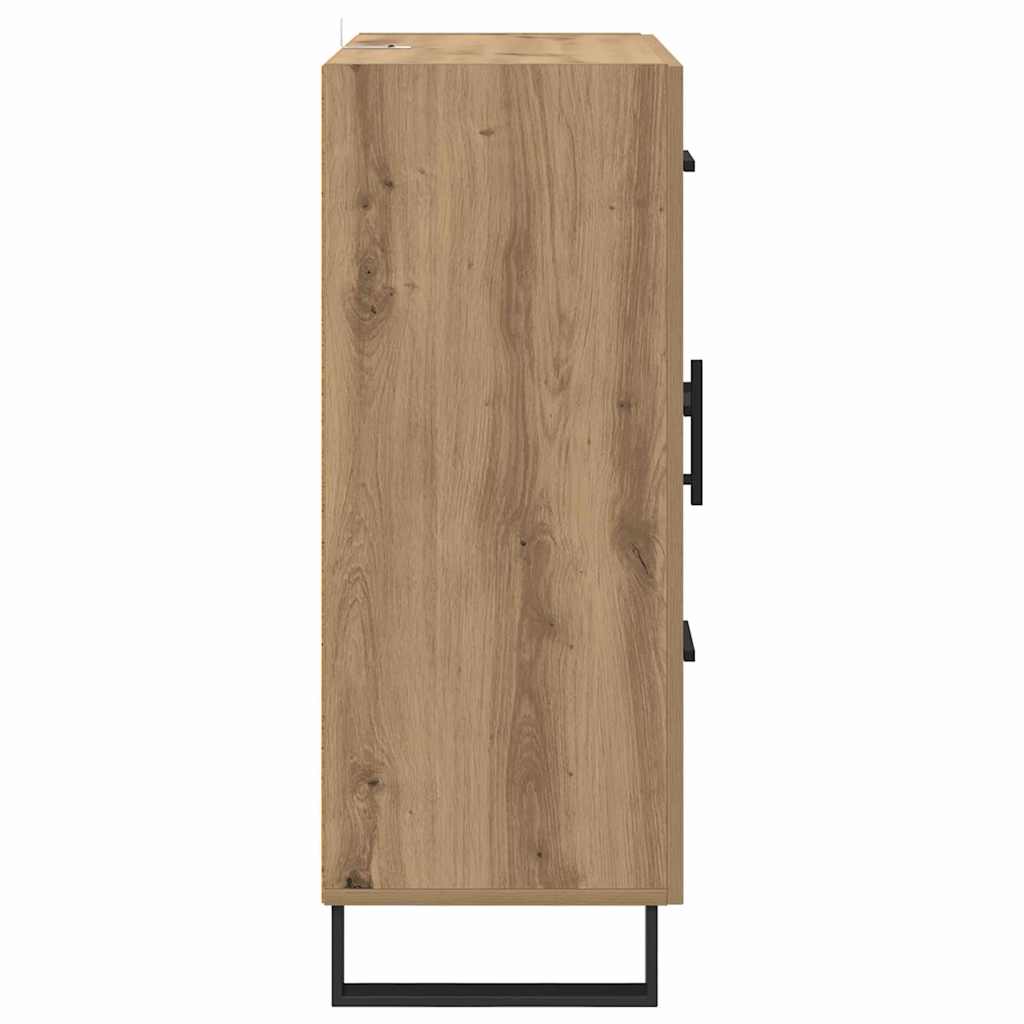 Dressoir met lade Artisan Eiken 69,5 x 34 x 90 cm is nu te koop bij PeponiXL, paradijselijk wonen!