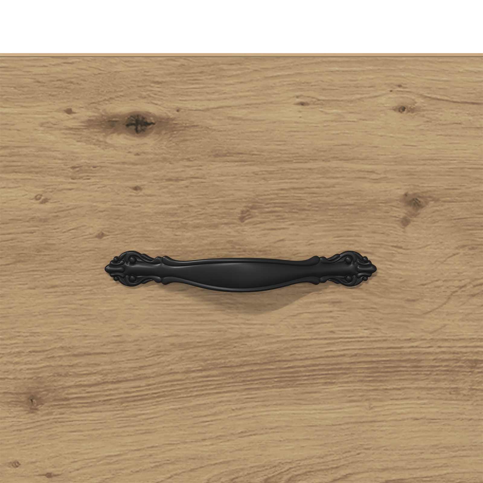 Dressoir artisanaal eikenkleurig 34 x 34.5 x 90 cm Bewerkt hout is nu te koop bij PeponiXL, paradijselijk wonen!