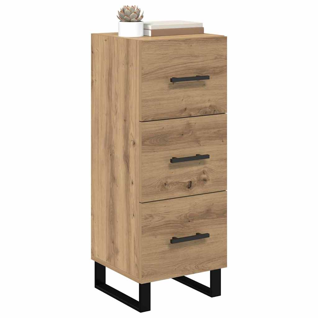 Dressoir met lade Artisan Eiken 34,5 x 34 x 90 cm is nu te koop bij PeponiXL, paradijselijk wonen!