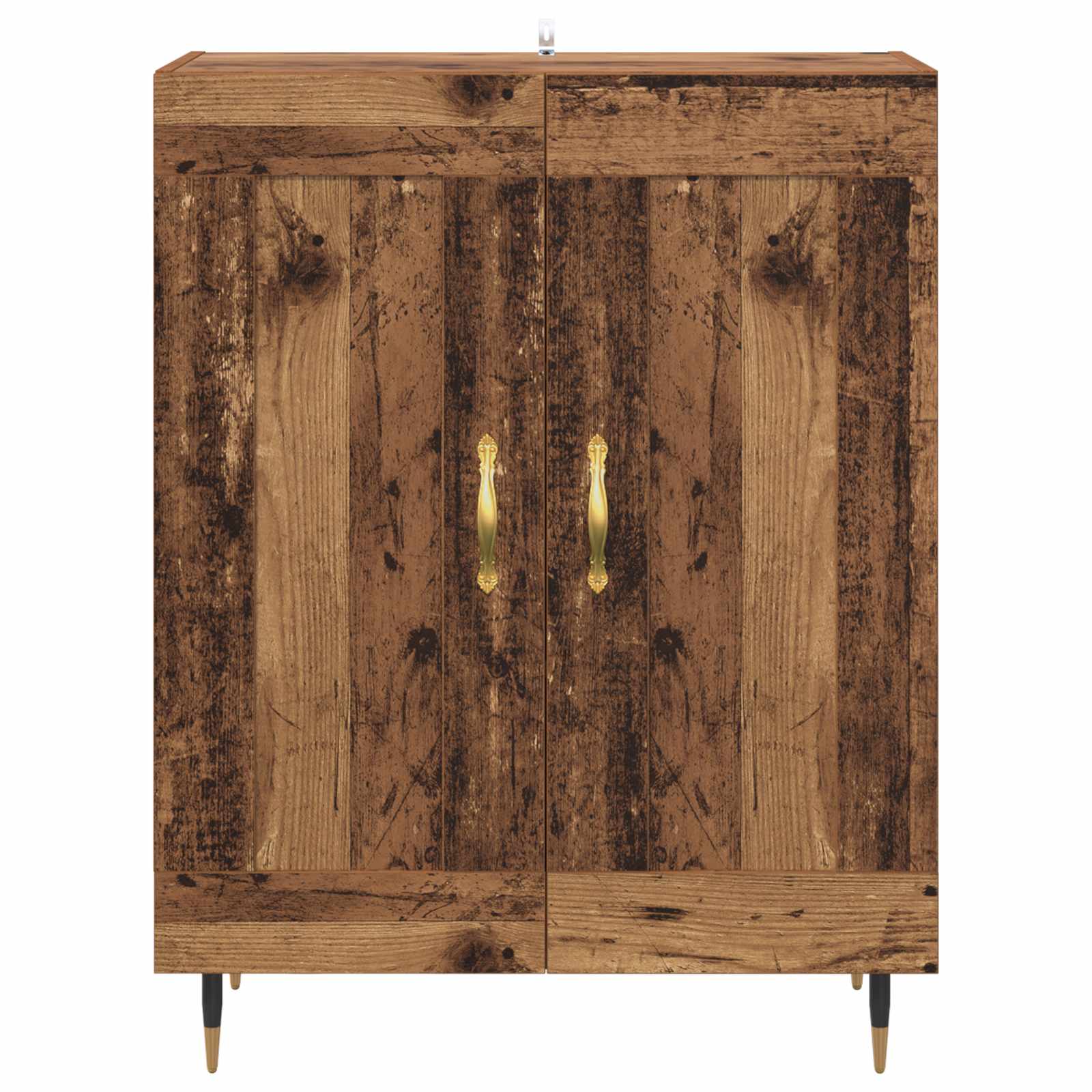 Dressoir Oudhout 69,5 x 34 x 90 cm Bewerkt hout is nu te koop bij PeponiXL, paradijselijk wonen!