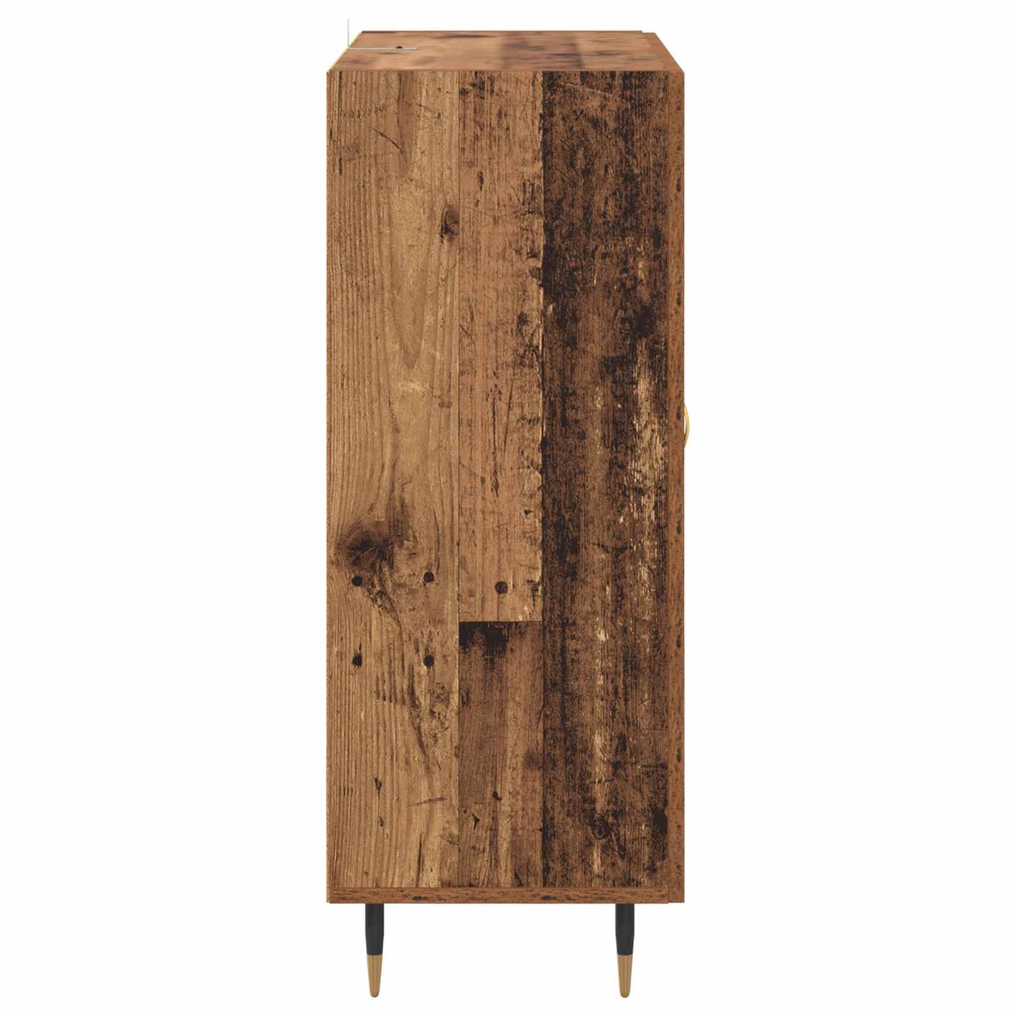 Dressoir Oudhout 69,5 x 34 x 90 cm Bewerkt hout is nu te koop bij PeponiXL, paradijselijk wonen!
