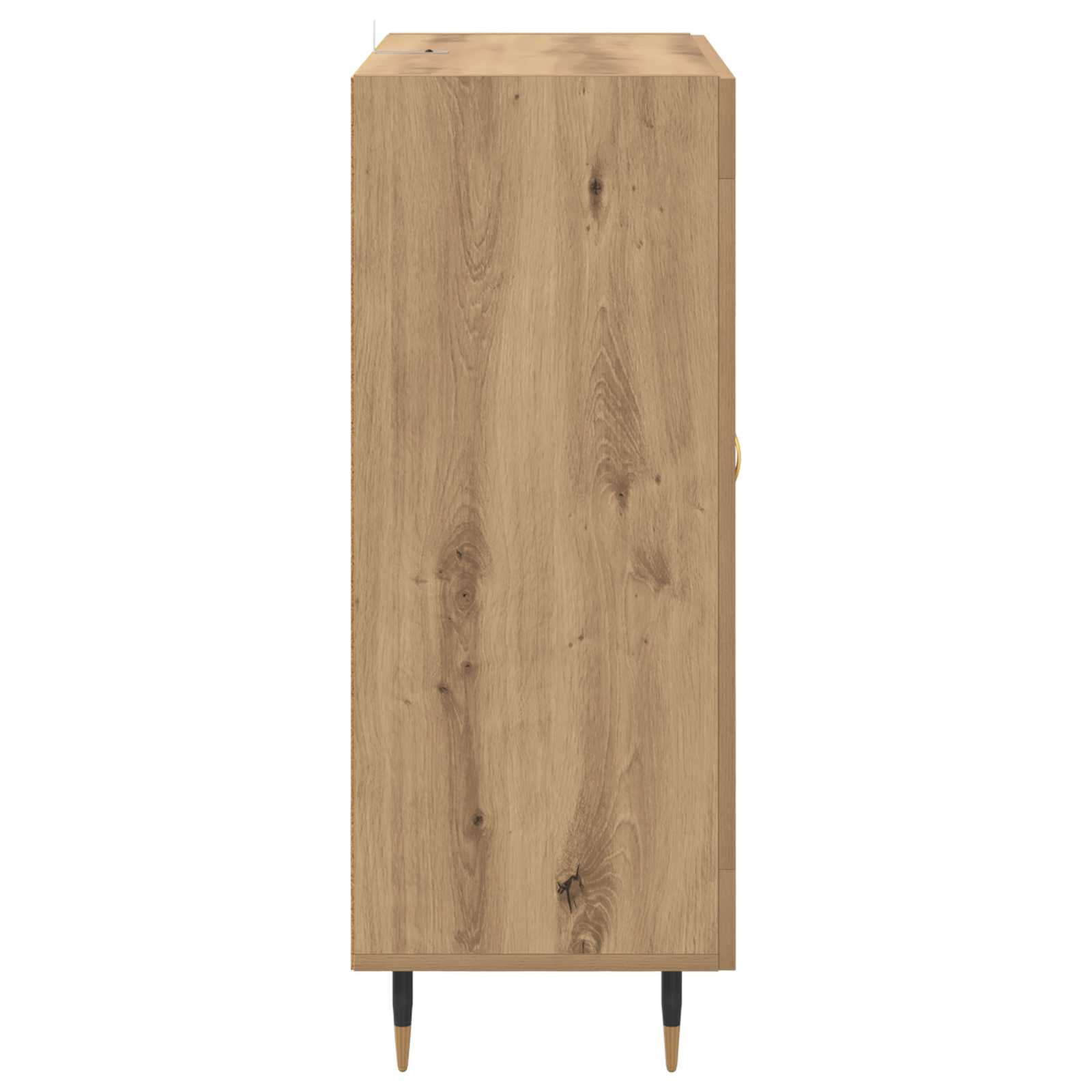 Dressoir Artisan Eiken 69,5 x 34 x 90 cm Bewerkt hout is nu te koop bij PeponiXL, paradijselijk wonen!