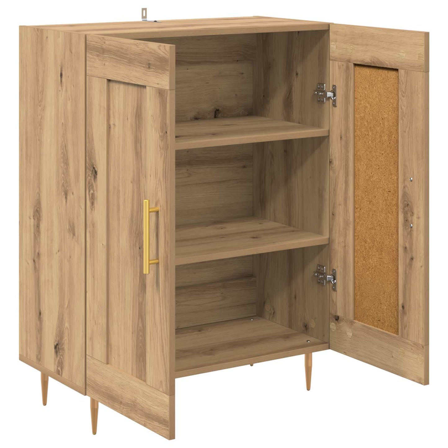 Dressoir Artisan Eiken 69,5 x 34 x 90 cm is nu te koop bij PeponiXL, paradijselijk wonen!