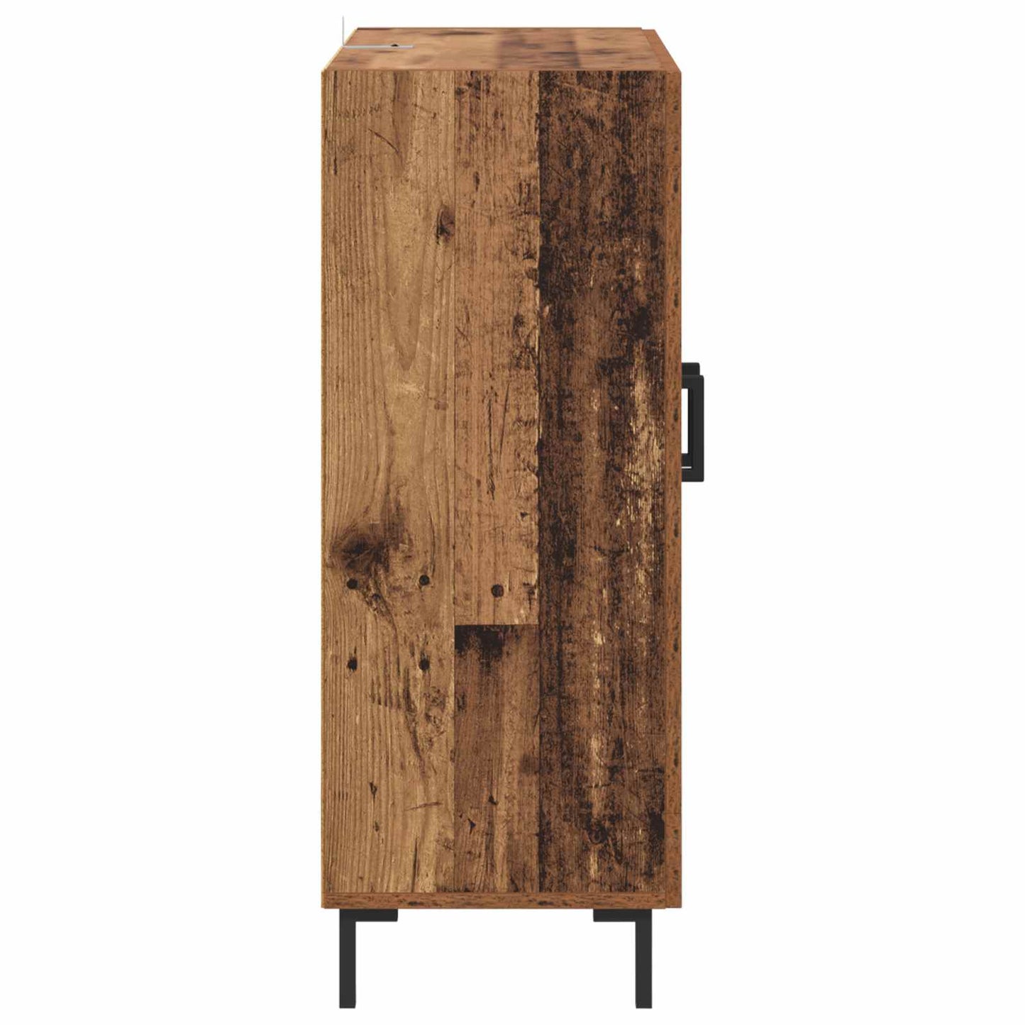 Dressoir Oud Hout 69,5 x 34 x 90 cm Gemonteerd hout en ijzer is nu te koop bij PeponiXL, paradijselijk wonen!