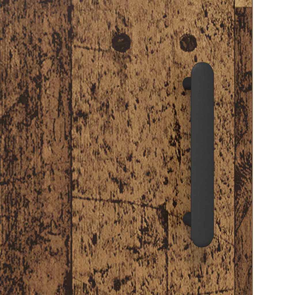 Dressoir Oud Hout 69,5 x 34 x 90 cm Gemonteerd hout en ijzer is nu te koop bij PeponiXL, paradijselijk wonen!