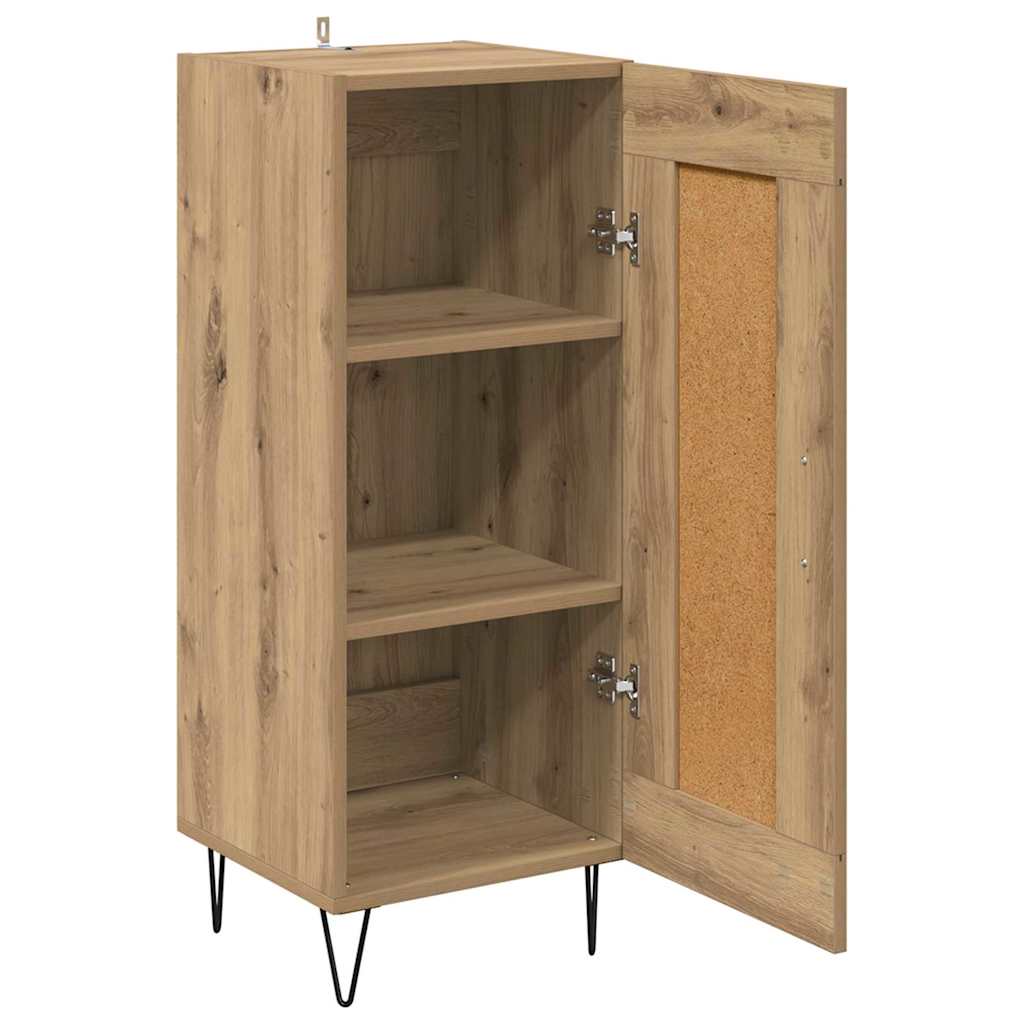 Dressoir Artisan Eiken 34,5 x 34 x 90 cm is nu te koop bij PeponiXL, paradijselijk wonen!