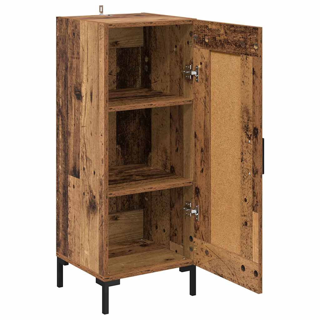 Dressoir Olden Oud Hout 34,5 x 34 x 90 cm is nu te koop bij PeponiXL, paradijselijk wonen!