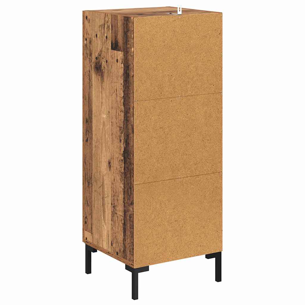 Dressoir Olden Oud Hout 34,5 x 34 x 90 cm is nu te koop bij PeponiXL, paradijselijk wonen!