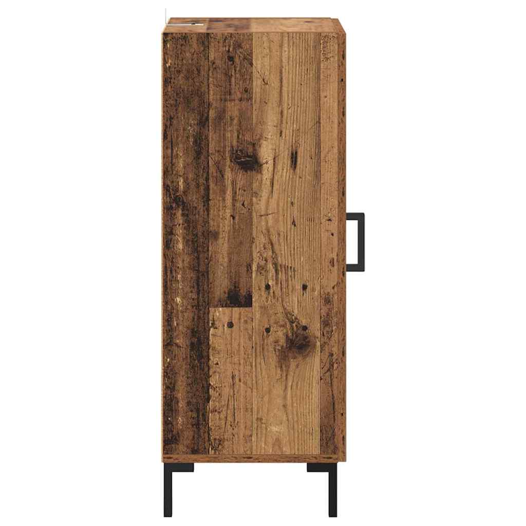 Dressoir Olden Oud Hout 34,5 x 34 x 90 cm is nu te koop bij PeponiXL, paradijselijk wonen!