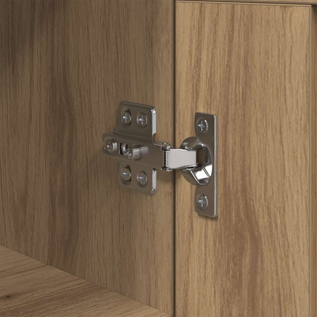 Dressoir Olden Artisan Eiken 34,5 x 34 x 90 cm is nu te koop bij PeponiXL, paradijselijk wonen!