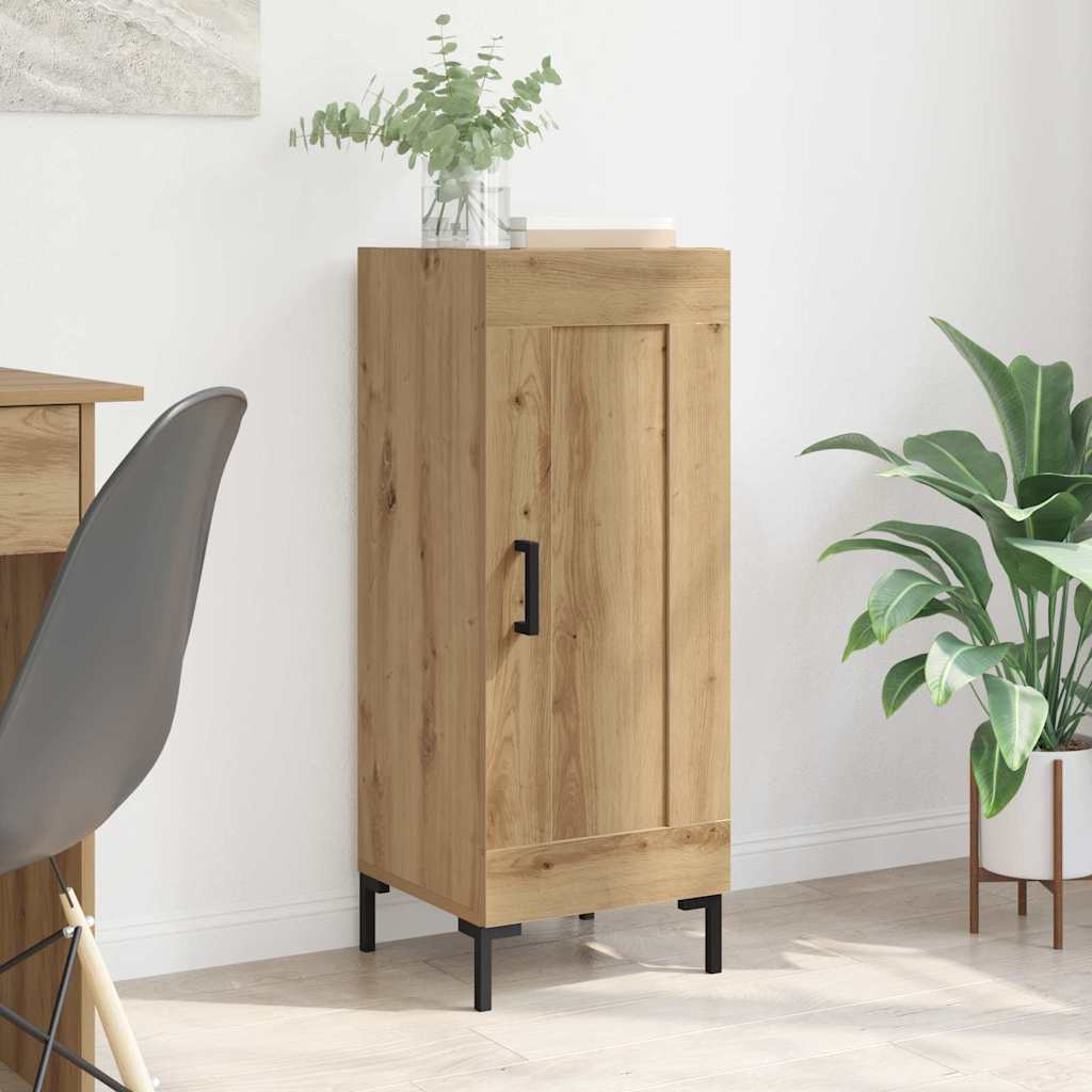 Dressoir Olden Artisan Eiken 34,5 x 34 x 90 cm is nu te koop bij PeponiXL, paradijselijk wonen!