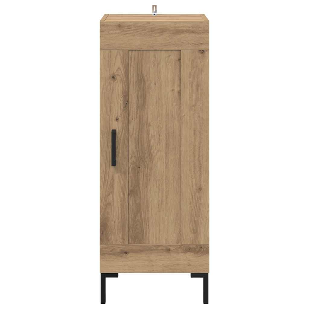 Dressoir Olden Artisan Eiken 34,5 x 34 x 90 cm is nu te koop bij PeponiXL, paradijselijk wonen!