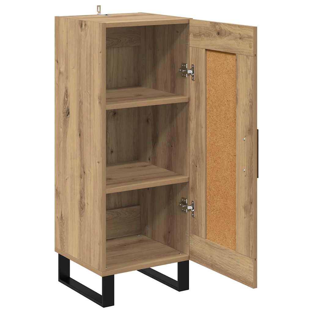 Dressoir Artisan Eiken 34,5 x 34 x 90 cm is nu te koop bij PeponiXL, paradijselijk wonen!