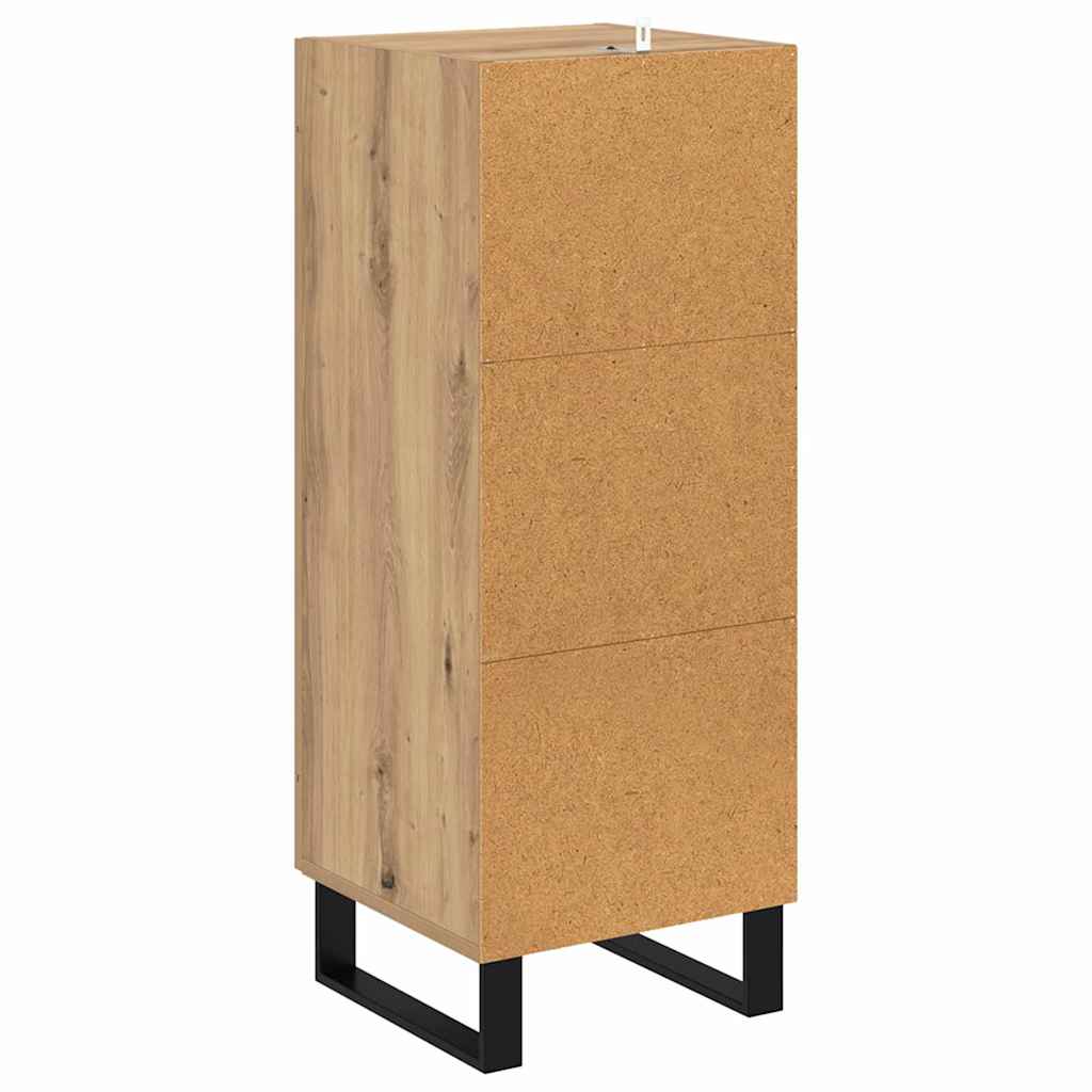 Dressoir Artisan Eiken 34,5 x 34 x 90 cm is nu te koop bij PeponiXL, paradijselijk wonen!