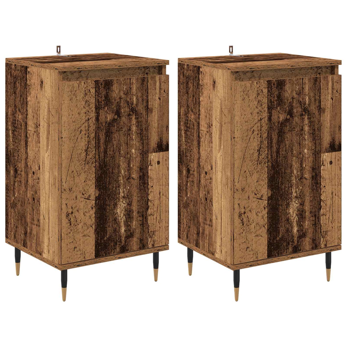 Dressoir 2 pcs Oud Hout 40 x 35 x 70 cm is nu te koop bij PeponiXL, paradijselijk wonen!