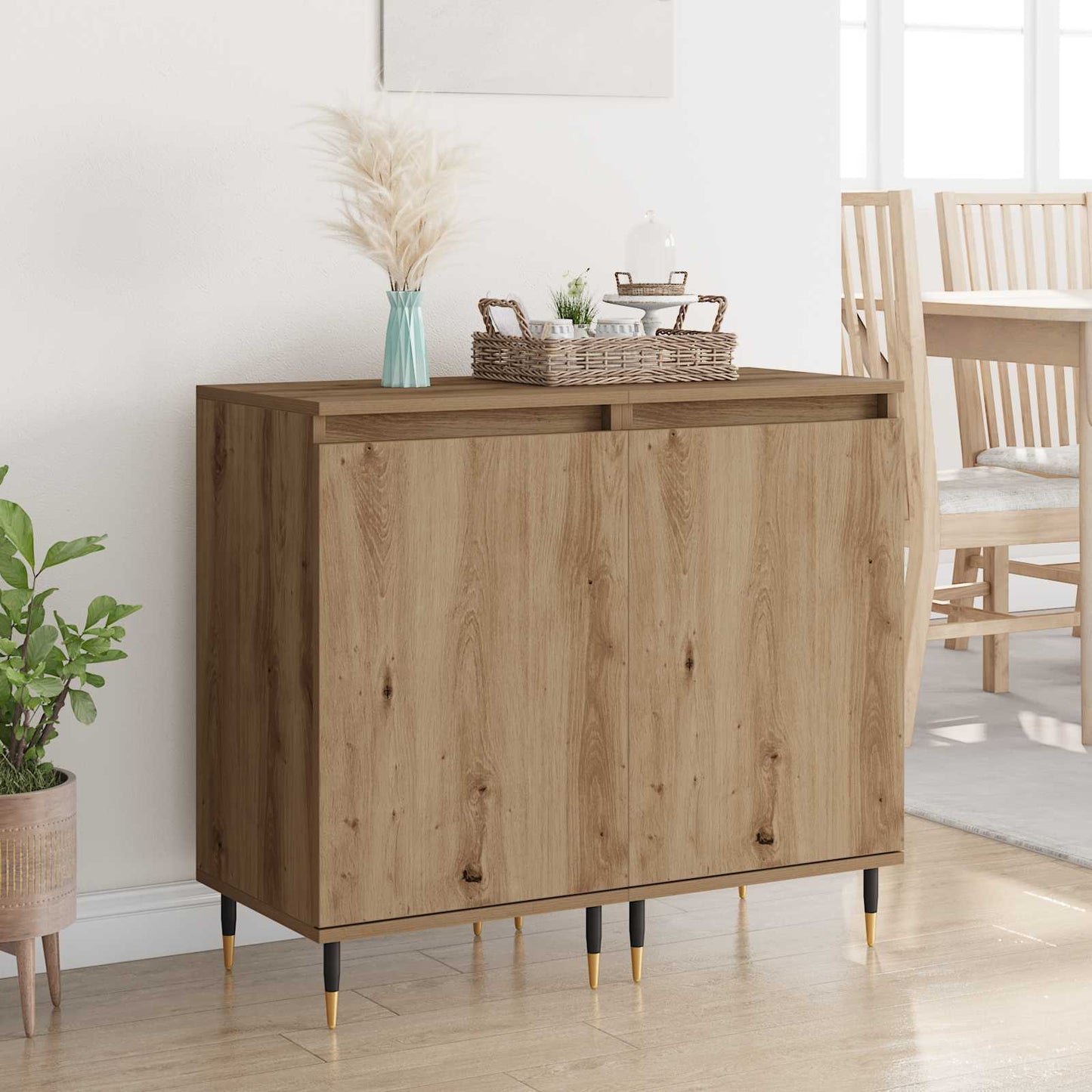 Dressoir 2 pcs Artisan Eiken 40 x 35 x 70 cm is nu te koop bij PeponiXL, paradijselijk wonen!
