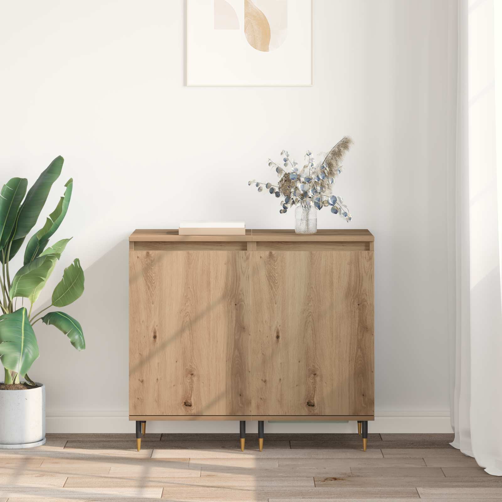 Dressoir 2 pcs Artisan Eiken 40 x 35 x 70 cm is nu te koop bij PeponiXL, paradijselijk wonen!