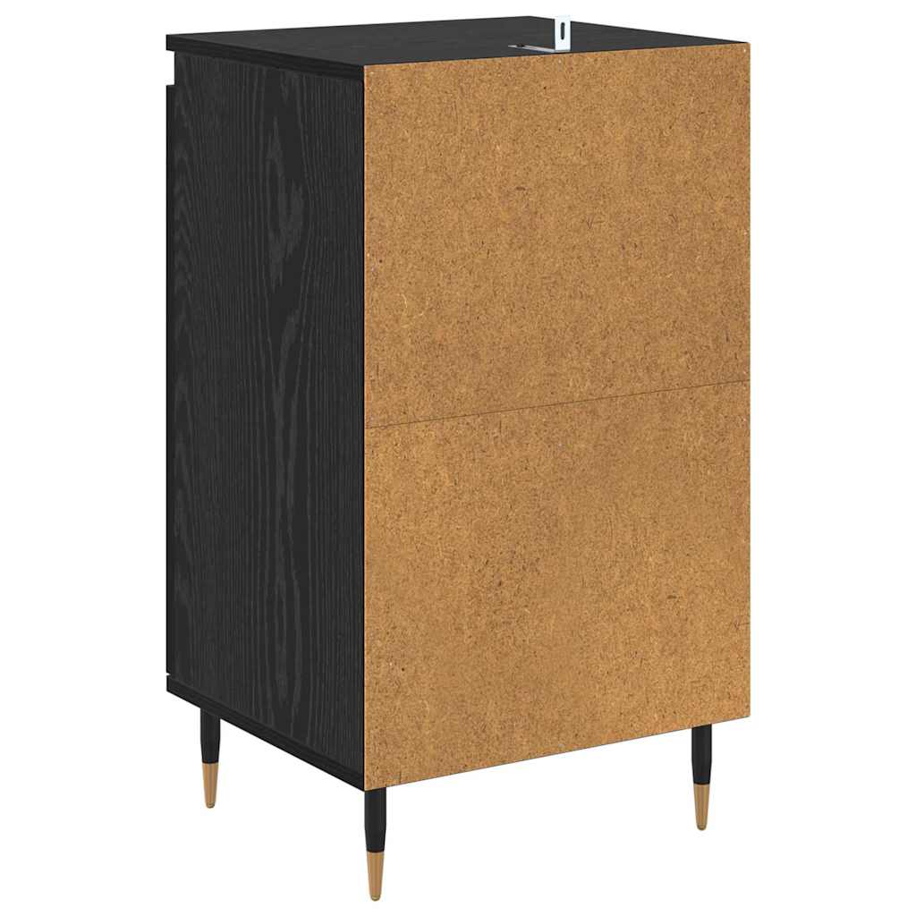 Dressoir 2 pcs Zwart Eiken 40 x 35 x 70 cm is nu te koop bij PeponiXL, paradijselijk wonen!