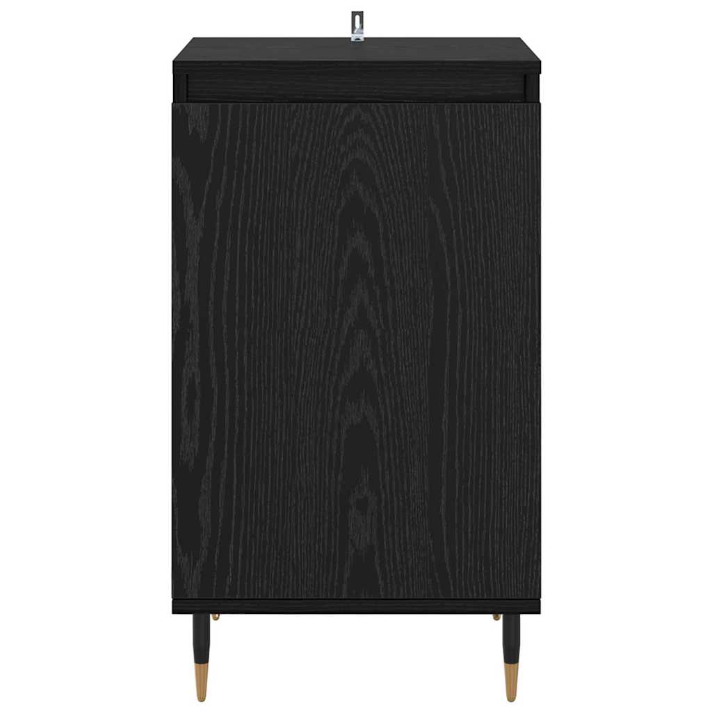 Dressoir 2 pcs Zwart Eiken 40 x 35 x 70 cm is nu te koop bij PeponiXL, paradijselijk wonen!