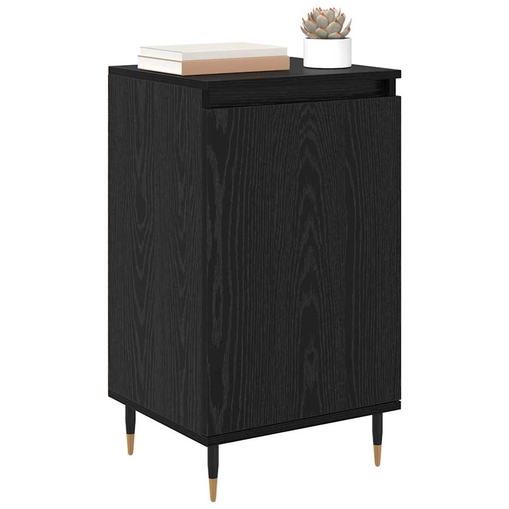 Dressoir 2 pcs Zwart Eiken 40 x 35 x 70 cm is nu te koop bij PeponiXL, paradijselijk wonen!