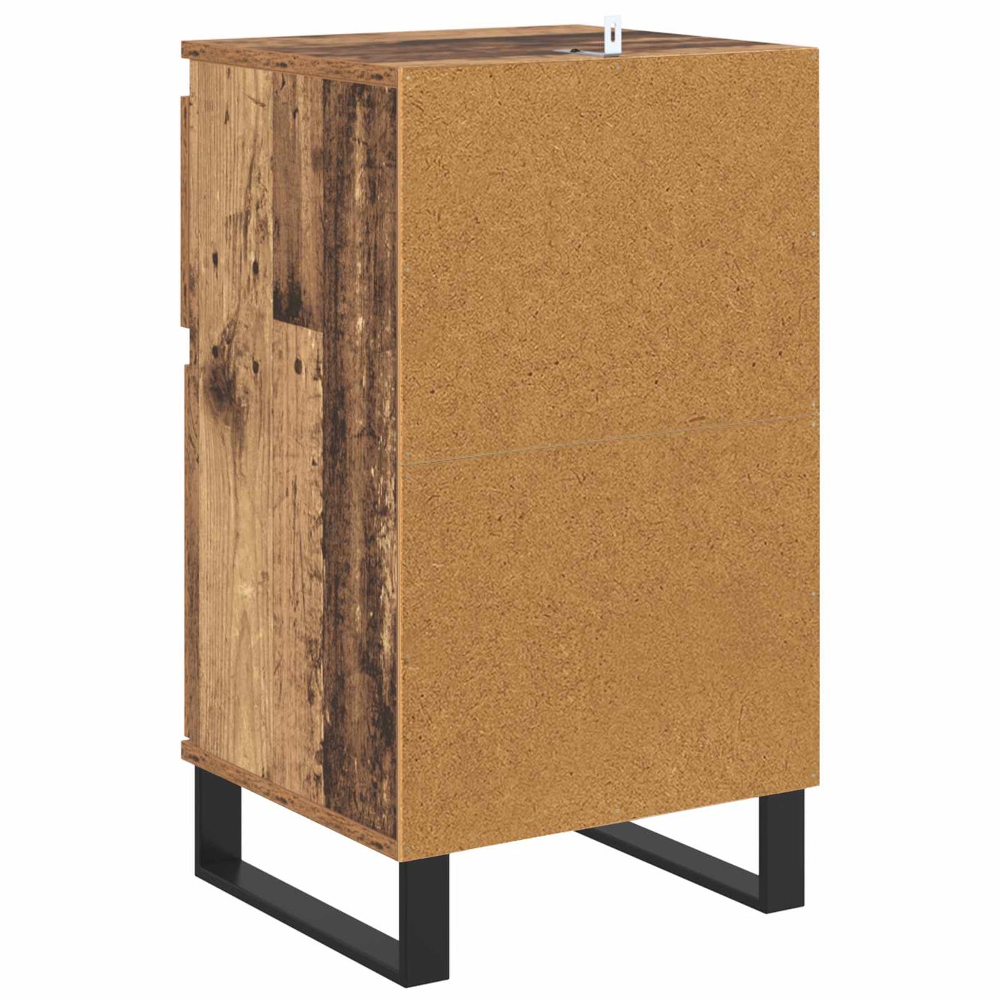 Dressoir met lade Oud hout 35 x 40 x 70 cm Bewerkt hout is nu te koop bij PeponiXL, paradijselijk wonen!