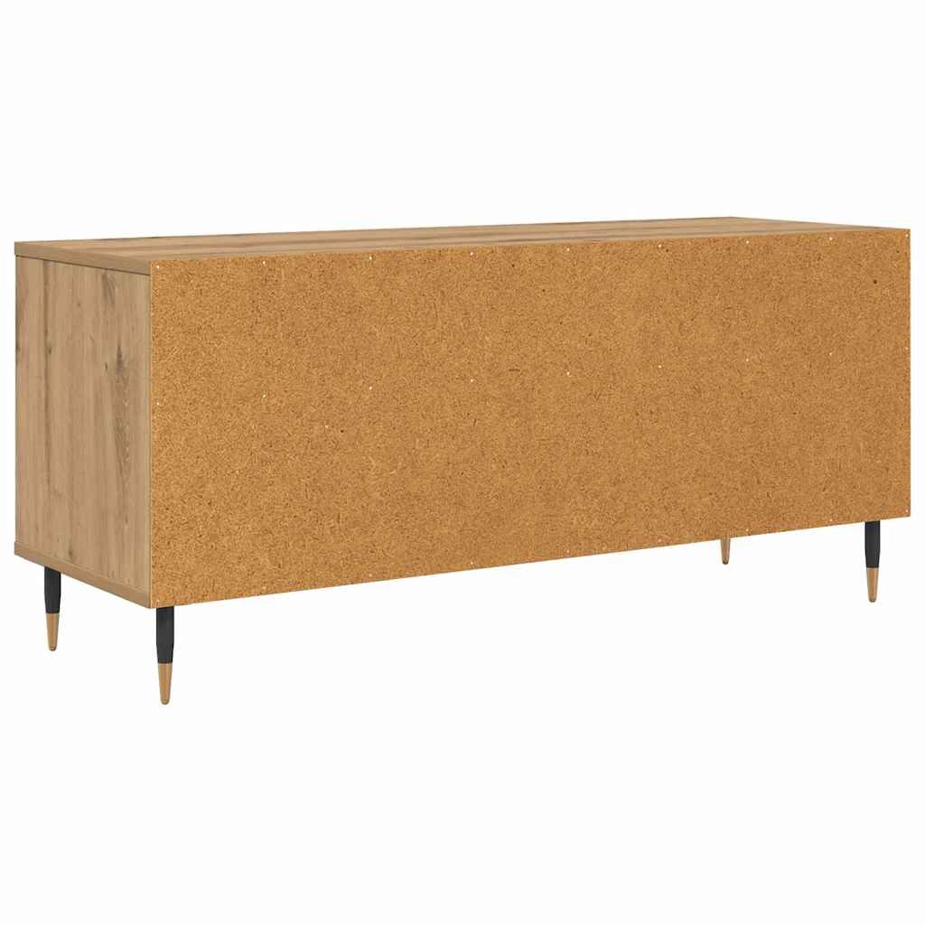 TV-kast met lade Artisan Eiken 100 x 34,5 x 44,5 cm is nu te koop bij PeponiXL, paradijselijk wonen!