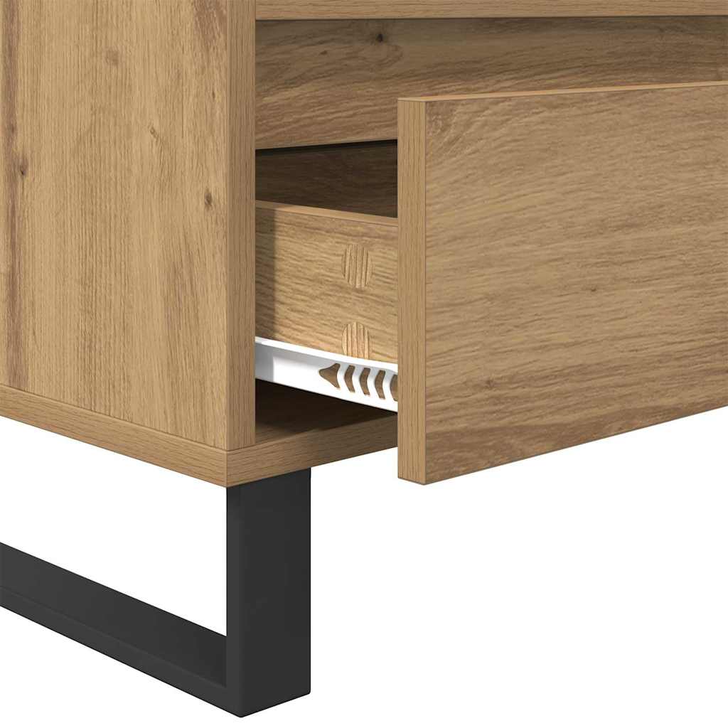 TV-kast met lade Artisan Eiken 100 x 34,5 x 44,5 cm is nu te koop bij PeponiXL, paradijselijk wonen!