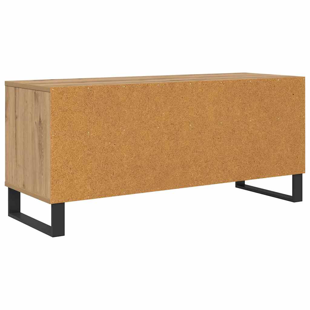 TV-kast met lade Artisan Eiken 100 x 34,5 x 44,5 cm is nu te koop bij PeponiXL, paradijselijk wonen!