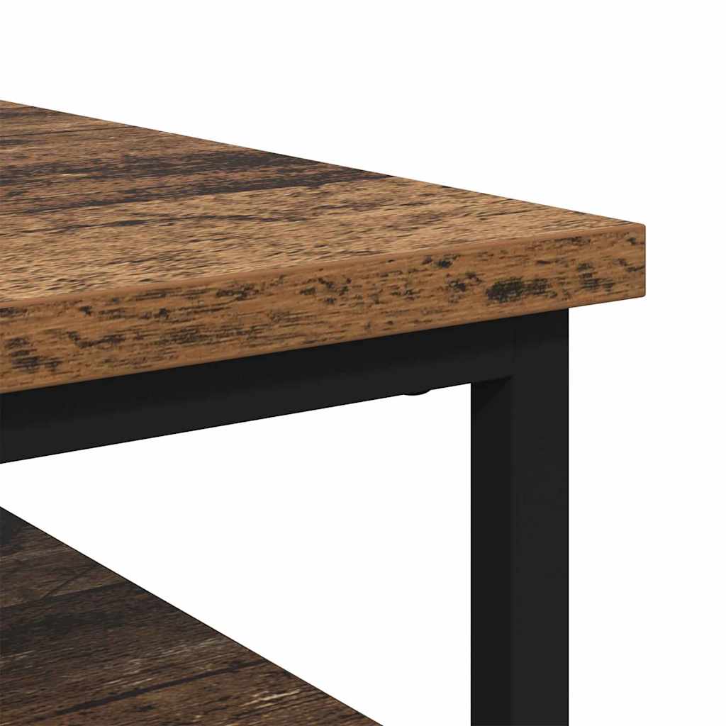 Nachtkastje 2 pcs Oudhout 40 x 42 x 60cm Bewerkt hout is nu te koop bij PeponiXL, paradijselijk wonen!