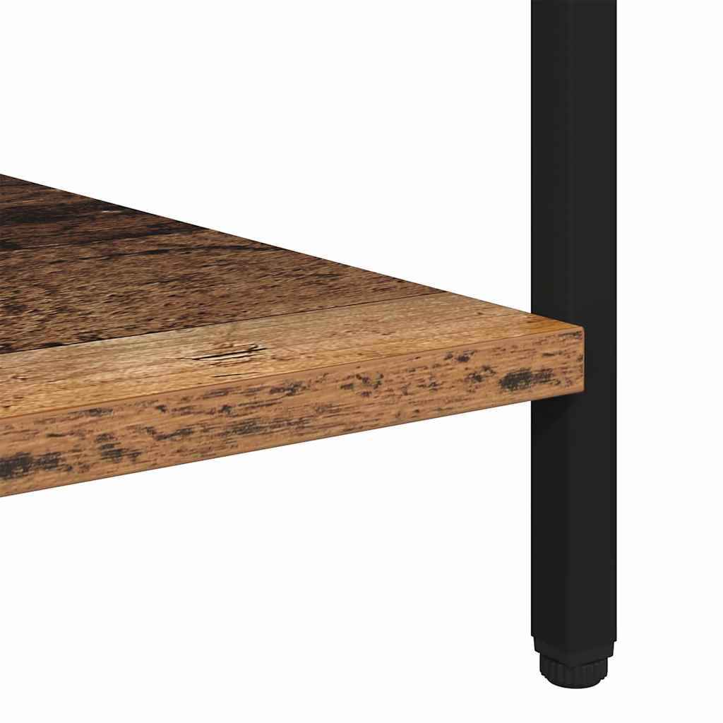 Nachtkastje 2 pcs Oudhout 40 x 40 x 50 cm Bewerkt hout is nu te koop bij PeponiXL, paradijselijk wonen!