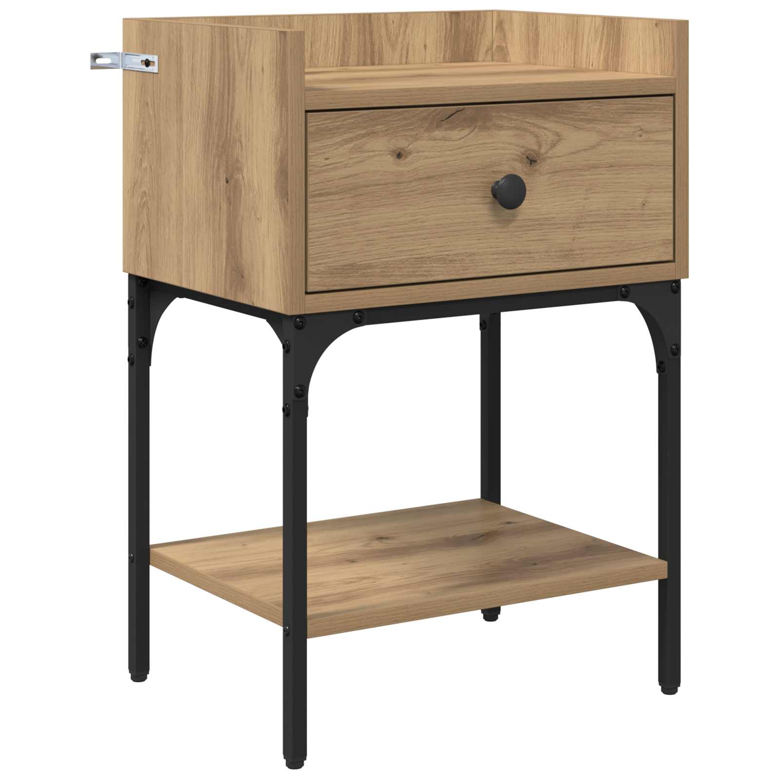 Nachtkastje Artisan Eiken 40 x 29 x 60 cm Bewerkt hout is nu te koop bij PeponiXL, paradijselijk wonen!