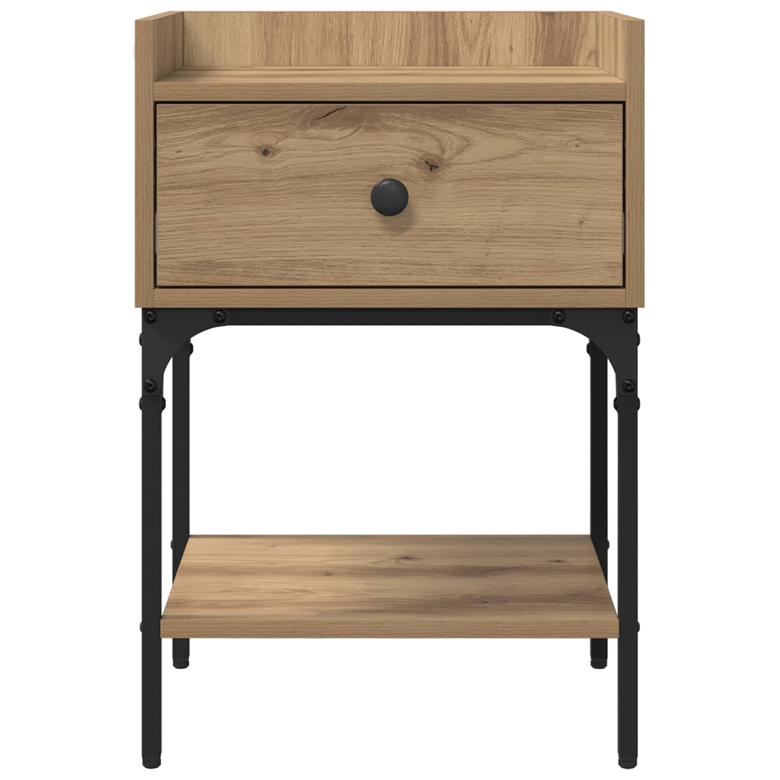 Nachtkastje Artisan Eiken 40 x 29 x 60 cm Bewerkt hout is nu te koop bij PeponiXL, paradijselijk wonen!