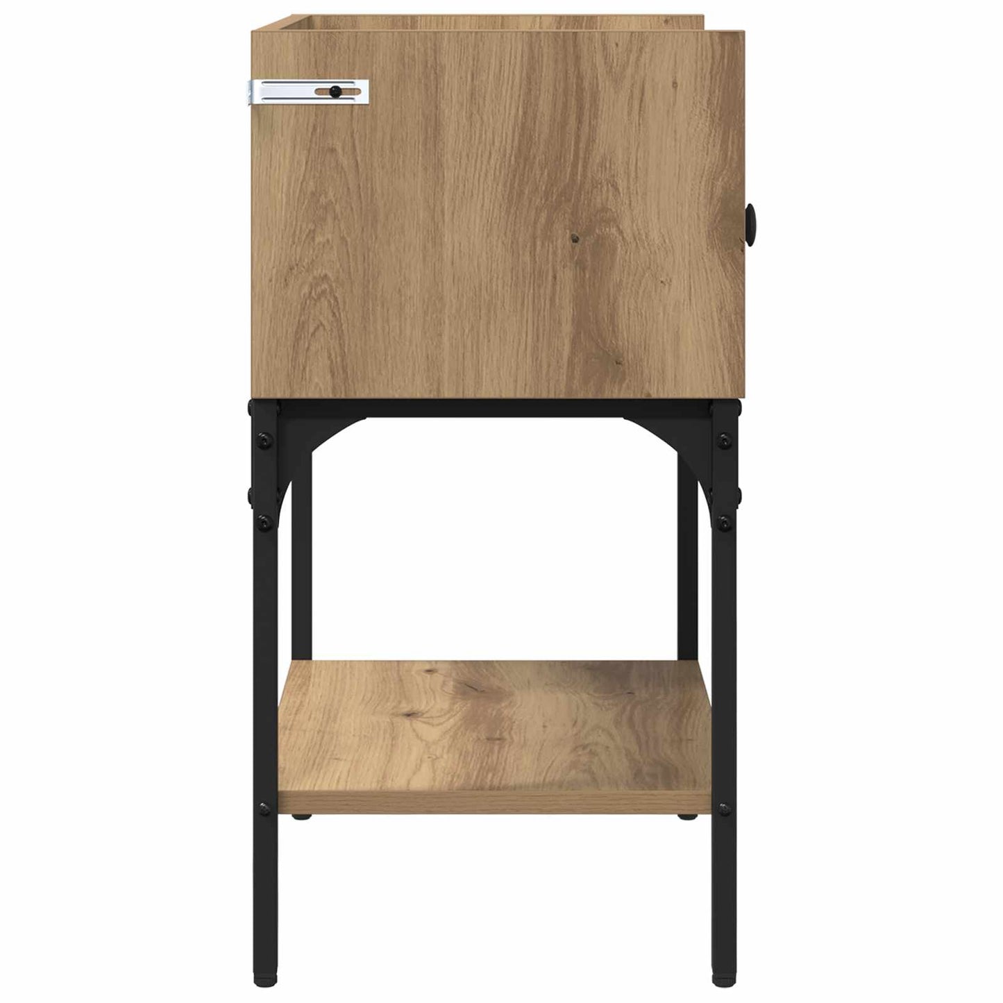 Nachtkastje Artisan Eiken 40 x 29 x 60 cm Bewerkt hout is nu te koop bij PeponiXL, paradijselijk wonen!
