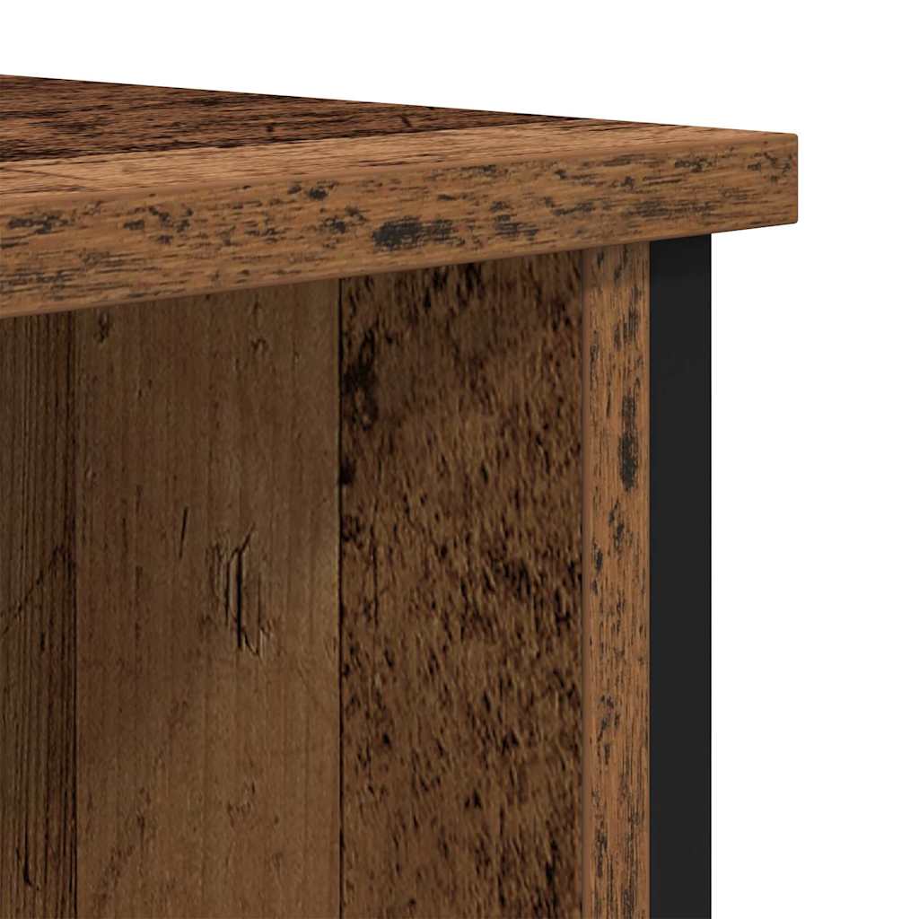 TV-kast Oud Hout 100 x 40 x 50 cm Bewerkt hout is nu te koop bij PeponiXL, paradijselijk wonen!