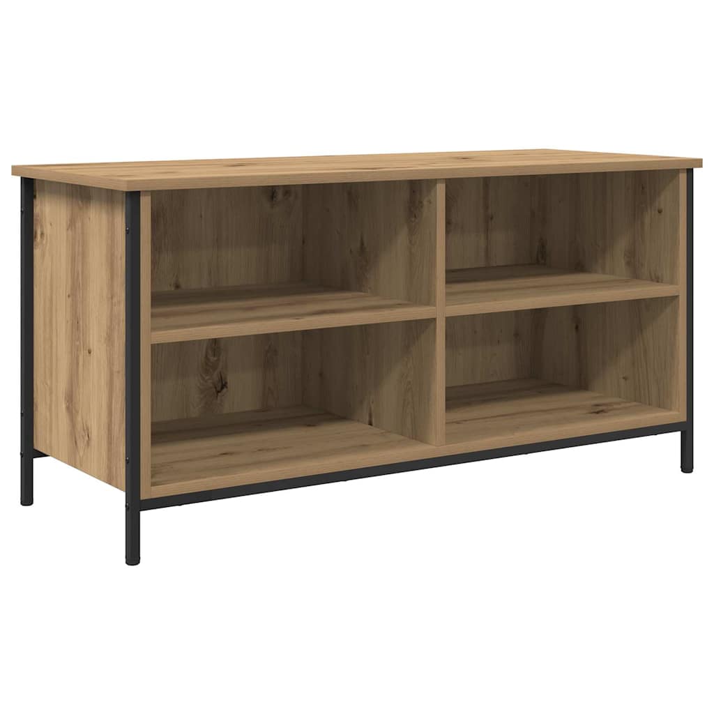 TV-kast Artisan Eiken 100 x 40 x 50 cm Bewerkt hout is nu te koop bij PeponiXL, paradijselijk wonen!