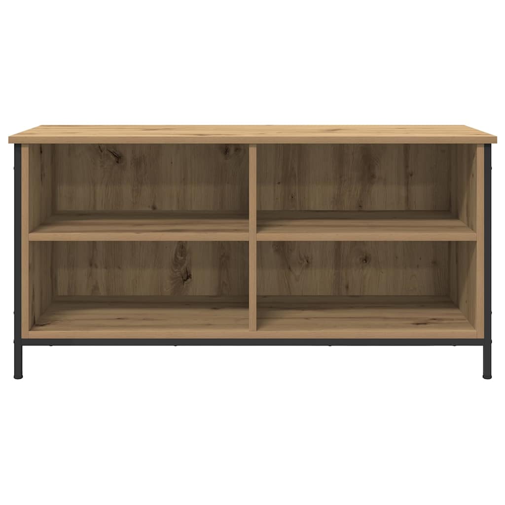 TV-kast Artisan Eiken 100 x 40 x 50 cm Bewerkt hout is nu te koop bij PeponiXL, paradijselijk wonen!