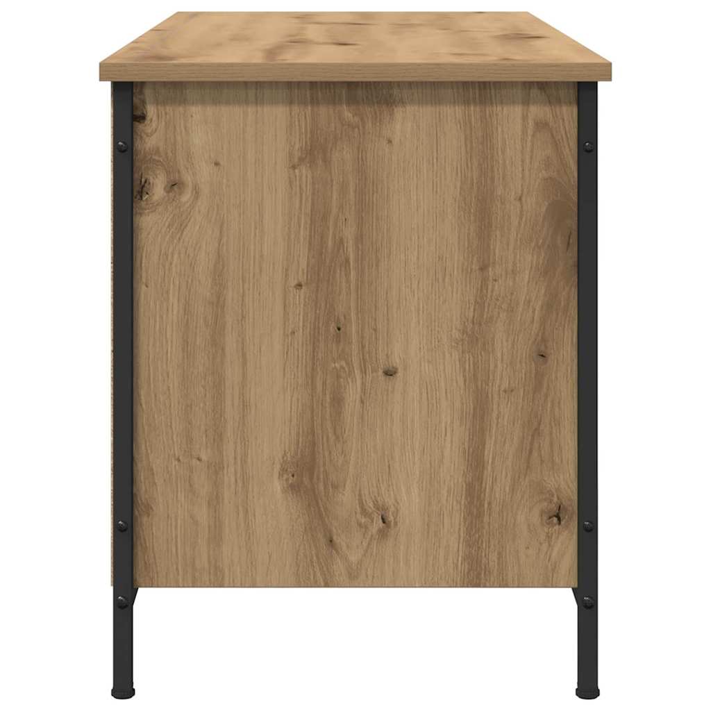 TV-kast Artisan Eiken 100 x 40 x 50 cm Bewerkt hout is nu te koop bij PeponiXL, paradijselijk wonen!