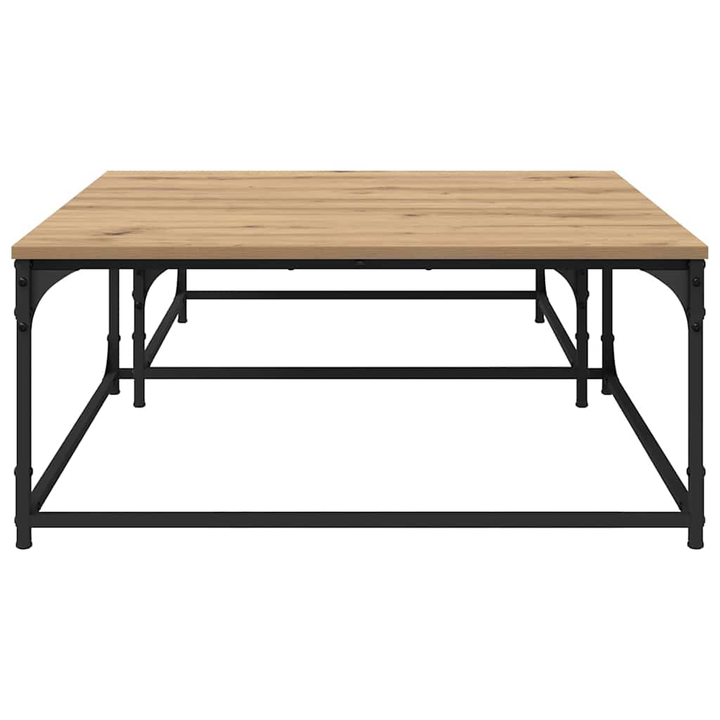 Salontafel 2 pcs Artisan Eiken Bewerkt hout is nu te koop bij PeponiXL, paradijselijk wonen!