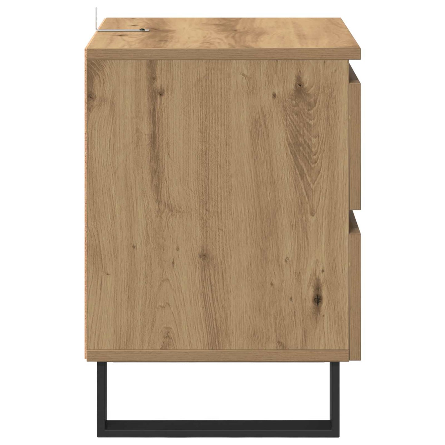 Nachtkastje 2 pcs Artisan Eiken 40 x 35 x 50 cm Bewerkt hout is nu te koop bij PeponiXL, paradijselijk wonen!