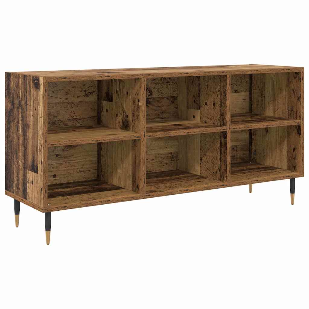 TV-kast Oud Hout 103,5 x 30 x 50 cm Bewerkt hout is nu te koop bij PeponiXL, paradijselijk wonen!