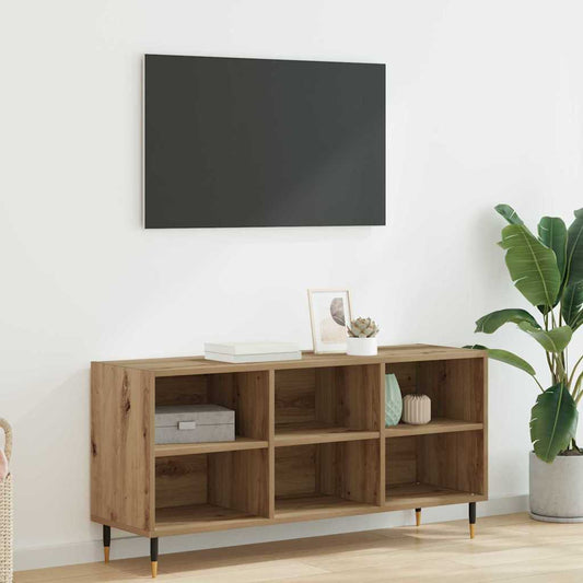 TV-kast Artisan Eiken 103,5 x 30 x 50 cm Bewerkt hout is nu te koop bij PeponiXL, paradijselijk wonen!