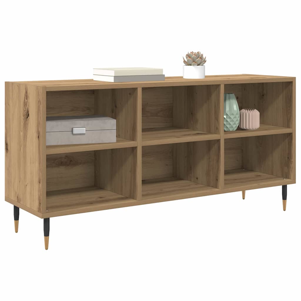 TV-kast Artisan Eiken 103,5 x 30 x 50 cm Bewerkt hout is nu te koop bij PeponiXL, paradijselijk wonen!
