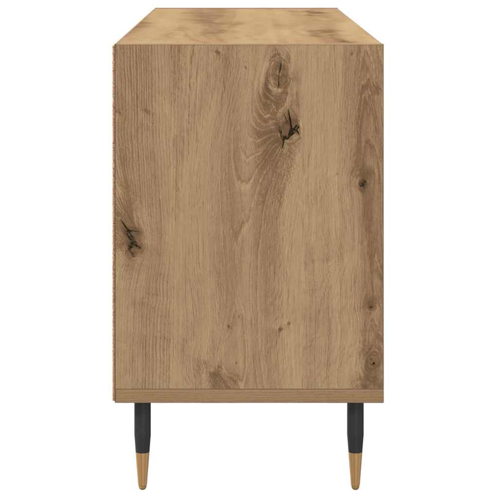 TV-kast Artisan Eiken 103,5 x 30 x 50 cm Bewerkt hout is nu te koop bij PeponiXL, paradijselijk wonen!