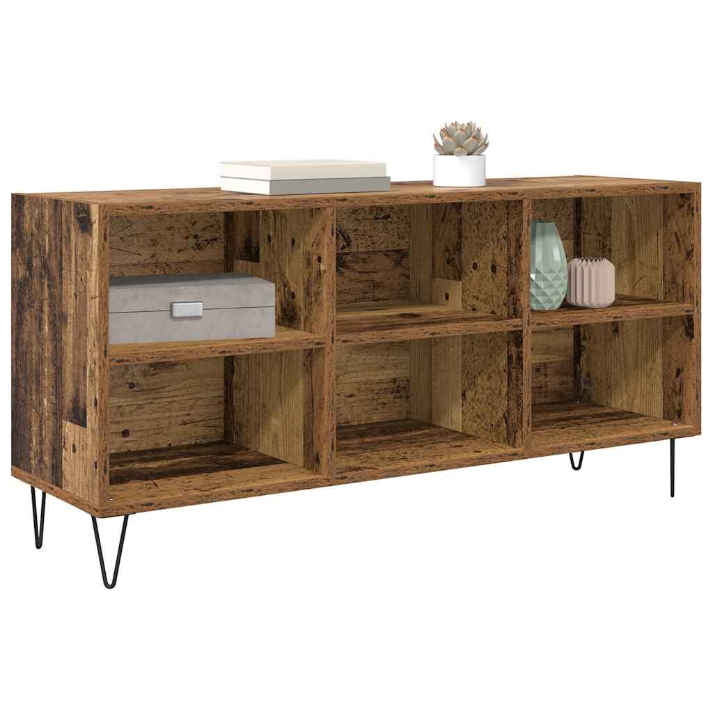 TV-kast Oud Hout 103,5 x 30 x 50 cm Bewerkt hout is nu te koop bij PeponiXL, paradijselijk wonen!