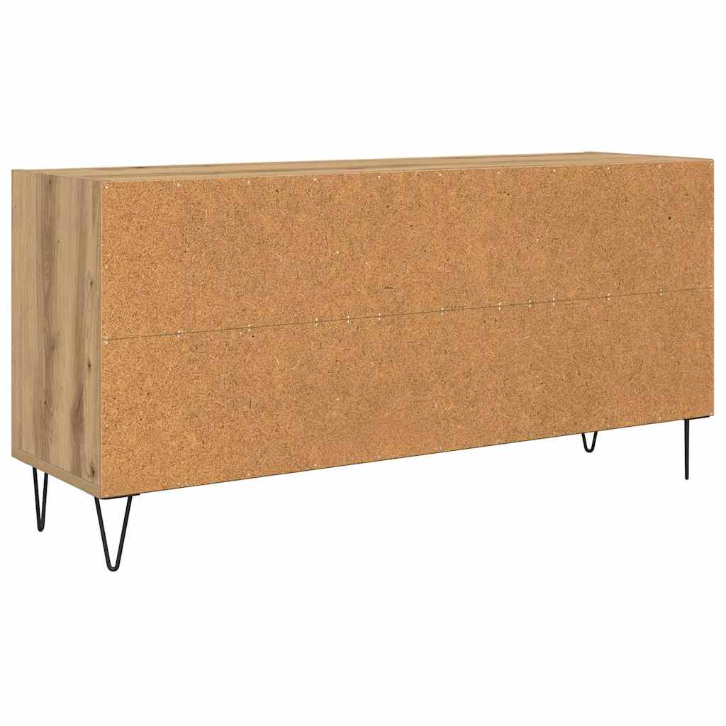 TV-kast Artisan Eiken 103,5 x 30 x 50 cm Bewerkt hout is nu te koop bij PeponiXL, paradijselijk wonen!