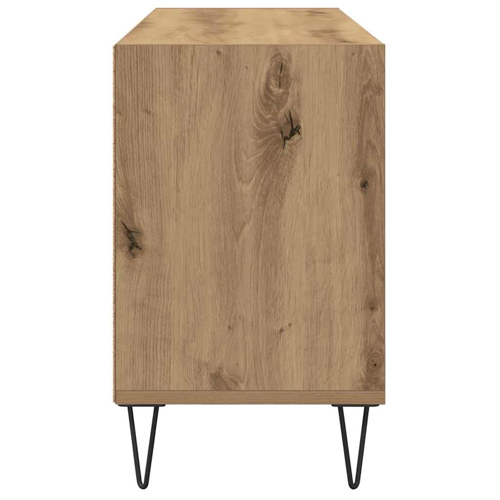 TV-kast Artisan Eiken 103,5 x 30 x 50 cm Bewerkt hout is nu te koop bij PeponiXL, paradijselijk wonen!